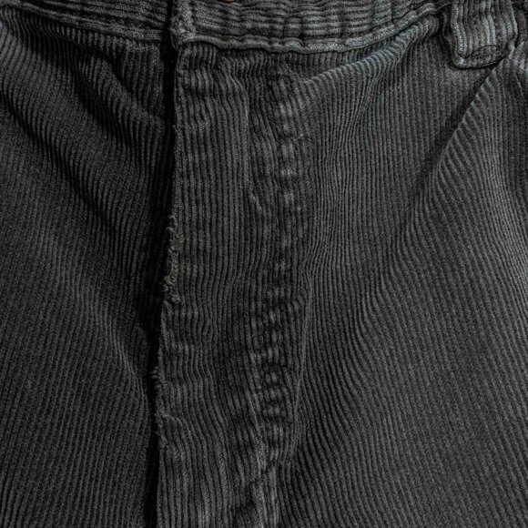 Vintage Old Navy Corduroy Carpenter Pants W33 L32 Wide Leg Hammer Loop Baggy Y2K - Picture 7 of 11